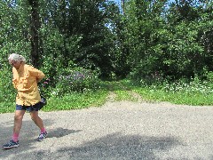 Judy Geisler; IAT; Sugar River State Recreation Trail, WI